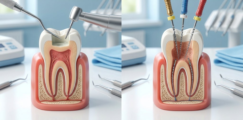 ¿Cuál es la Diferencia Entre Pulpotomía y Pulpectomía