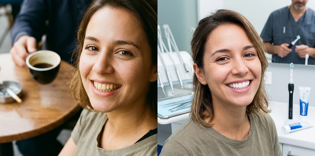 ¿Porqué tengo los dientes amarillos y cómo solucionarlo