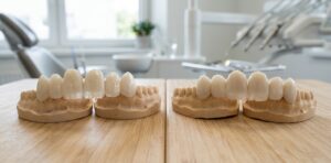 Diferencias entre carillas de porcelana y carillas de composite